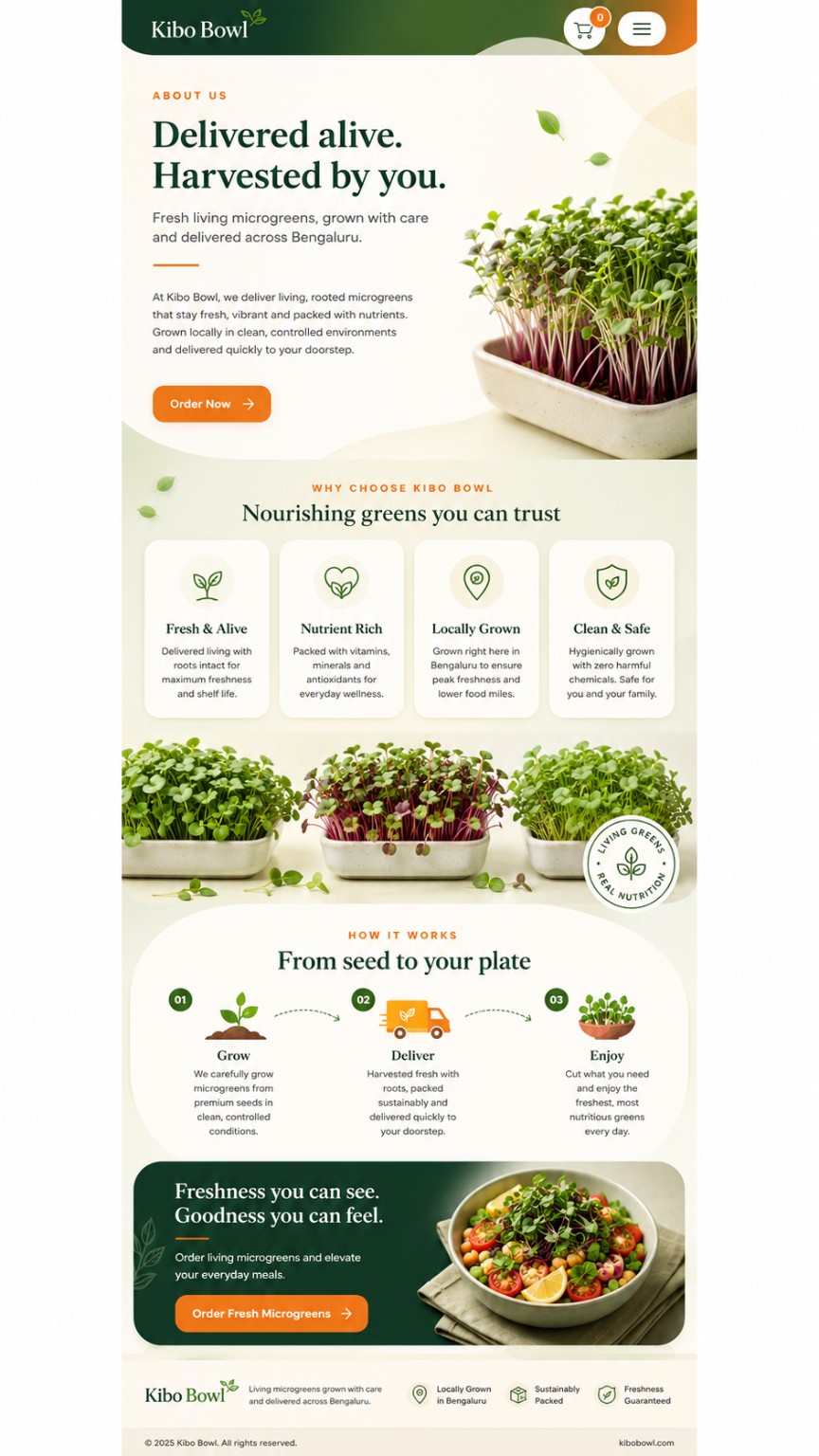 Kibo Bowl about us page reference