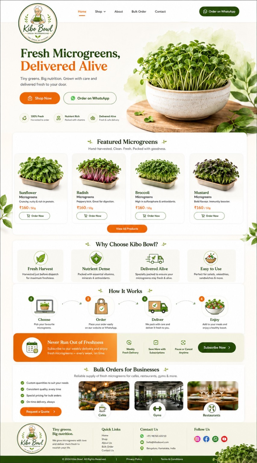 Kibo Bowl home page reference